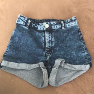 Dark blue shorts